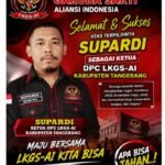 KGSAI DPC KABUPATEN TANGERANG TERBENTUK, DIBAWAH KEPEMIMPINAN SUPARDI